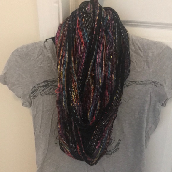 Multi-colored Infinity Scarf - Picture 1 of 3